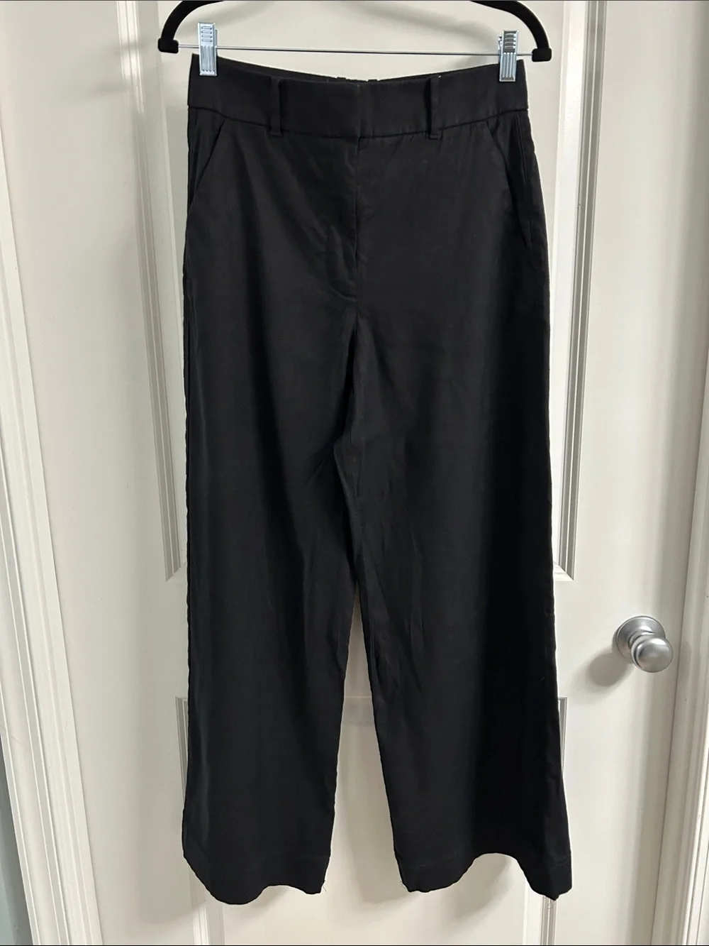 everlane - linen wide leg pant